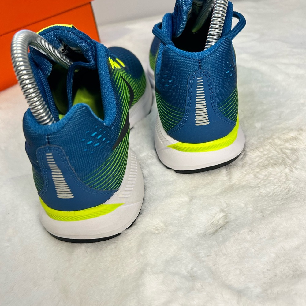Nike Zoom Pegasus 34 GS Blue Volt Running Shoes Youth 6Y Women’s 7.5 NIB - Picture 6 of 9